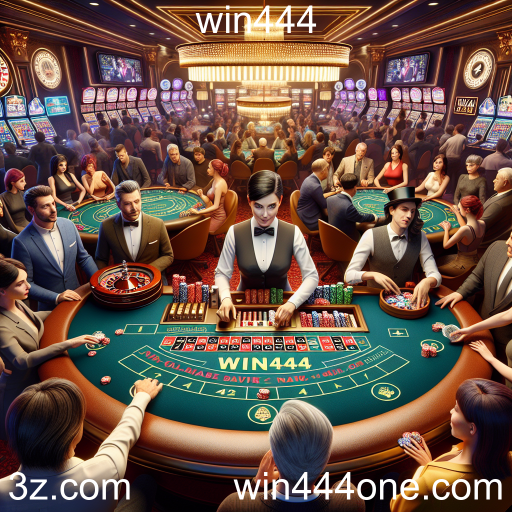 Experiência Imersiva: Jogos Ao Vivo no win444